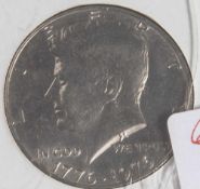 Half Dollar, Vereinigte Staaten von Amerika, 1976, John F. Kennedy.