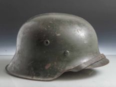 Originaler Stahlhelm M42, Speicherfund.