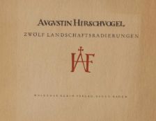 Hirschvogel, Augustin (um 1503-1553), Zwölf Landschaftsradierungen. Mit einer Einleitung von Wilhelm