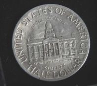 1 Münze, USA, 1/2 Dollar, 1946, Iowa Statehood Centennial 1846-1946.