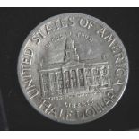 1 Münze, USA, 1/2 Dollar, 1946, Iowa Statehood Centennial 1846-1946.