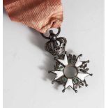 Miniaturorden der Ehrenlegion Frankreich, Ritterkreuz, 6. Mod. 1852-70, Silber und Emaille, an