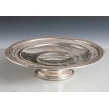 Aufsatzschale, Garden silversmiths ltd., New York, USA, gemarkt: Manufaktur, Sterling, Weighted.