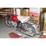 Motto Guzzi V7 Sport BJ 1967, Scheinwerfer beschädigt, Teile fehlen (nicht fahrbereit),