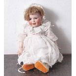 Porzellankopfpuppe, Baby, Société Francaise de Fabrication de Bébés et Jouets, gemarkt: SFBJ, 236,