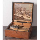 Kalliope um 1900 mit Zungenwerk und zehn Glocken (funktionsfähig), Metalllochplatten,
