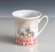 Rosenthal Versace Kaffeebecher Christmas Chariot 2007.