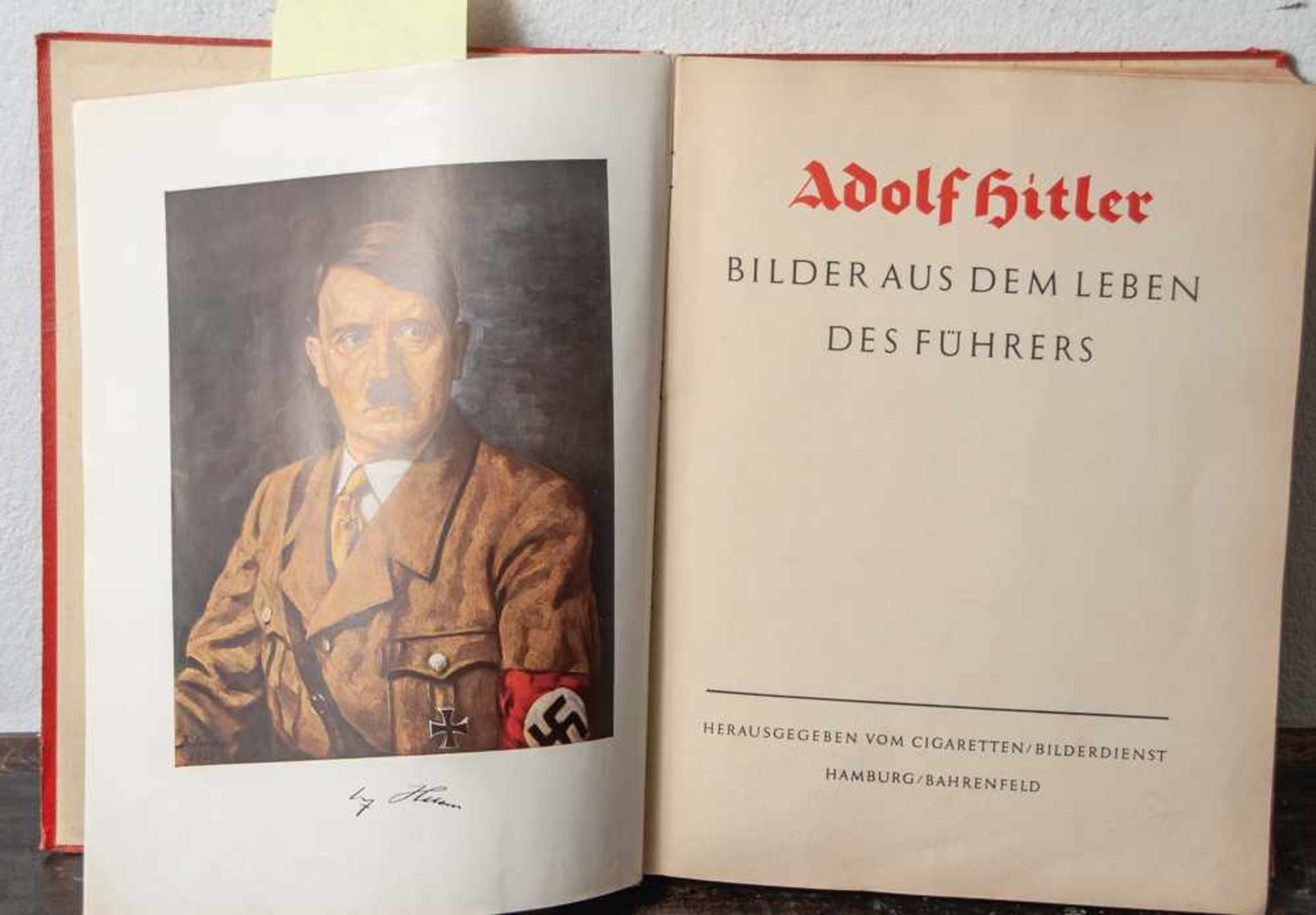 Zigarettenbilderalbum: Adolf Hitler. Bilder aus dem Leben des Führers, Cigaretten-Bilderdienst - Bild 2 aus 2