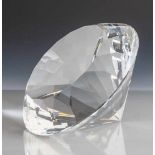 Großer Rosenthal Kristalldiamant