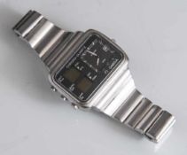 Herrenarmbanduhr, Omega Chrono-Quartz, Seamaster, 1976 anlässlich der Olympischen SpieleMontreal,