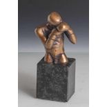 Bruni, Bruno (1935-), "Der Boxer", Bronze, 1996, Nr. 81/480, Aufl. 480, Gr. mit Sockel 19cm, Exp.