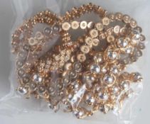 Posten Modeschmuck, 3 hochwertige Schmucksets (je bestehend aus Collier und Armband),