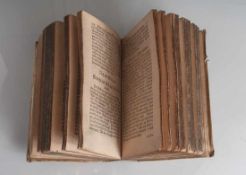 Antikes Buch, Pictorius, Johann Baptist, "Der im Blumen-, Kuchen-, Artzney- UndBaum-Garten