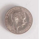1 Münze, Deutsches Reich, 1910, A, 3 Mark, Wilhelm II. von Preussen.