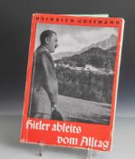 Hoffmann, Heinrich, "Hitler abseits vom Alltag", Zeitgeistverlag, 1937, 94 Seiten,Bildband.