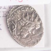 1 römische Münze, Postumus Oriens AVG AGK 48, Kölner Abschlag.