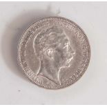 1 Münze, Deutsches Reich, 1912, A, 3 Mark, Wilhelm II. von Preussen.