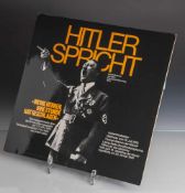 LP Schallplatte, Hitler spricht, Live-Aufnahme aus dem Reichstag 1933, Wahlrede v. 15.Juli 1932,