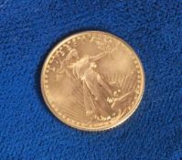 5 Golddollars, American Eagle, 1/10 Unze Fine Gold.