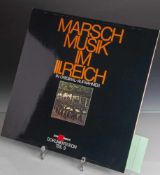 LP, Marschmusik im 3. Reich, Original Aufnahmen, Jahn-Verlag.