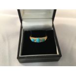 Victorian Diamond & Turquoise ring