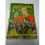 Golden age comic, FREELANCE, #34, 1946