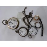 19th century silver pocket watch London 1865