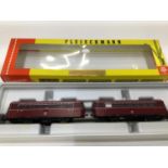 Fleischmann Track h0 4400 Railbus with Sidecar the DB