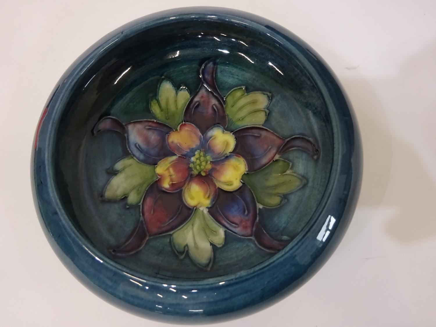 Moorcroft shallow bowl