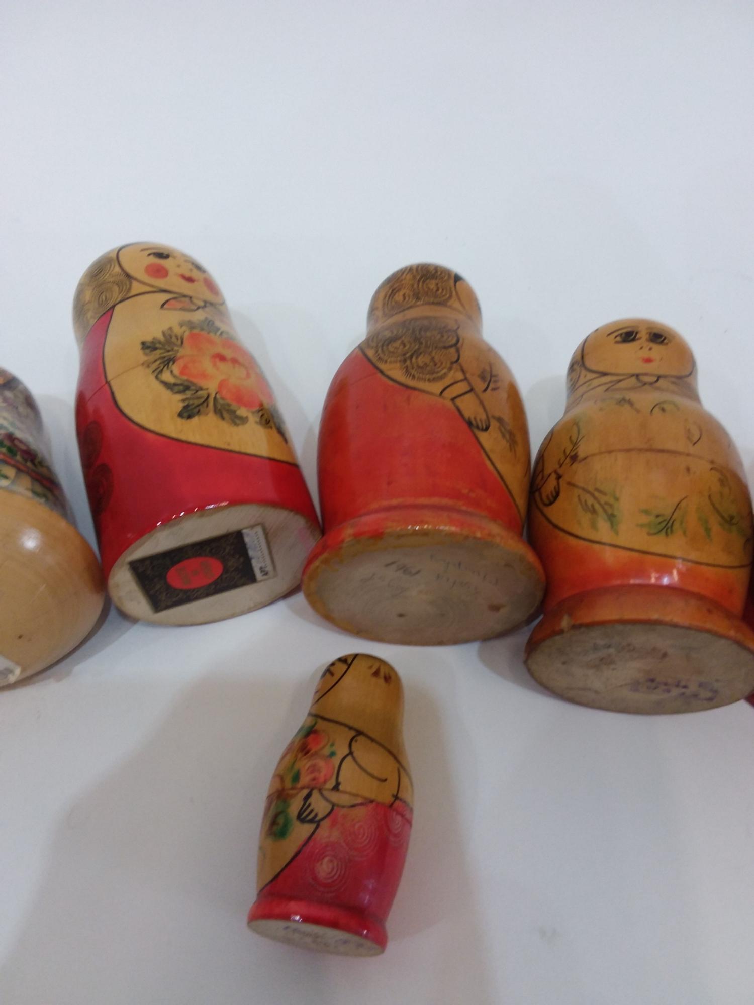 Collection of Russian Nesting Dolls - Image 2 of 6