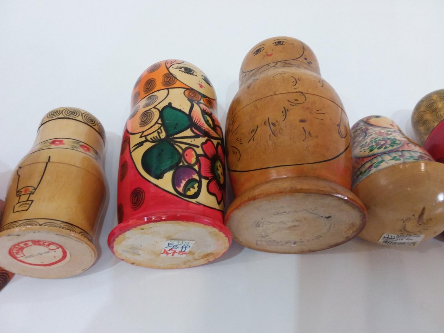 Collection of Russian Nesting Dolls