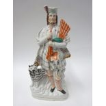 Staffordshire pottery figurine