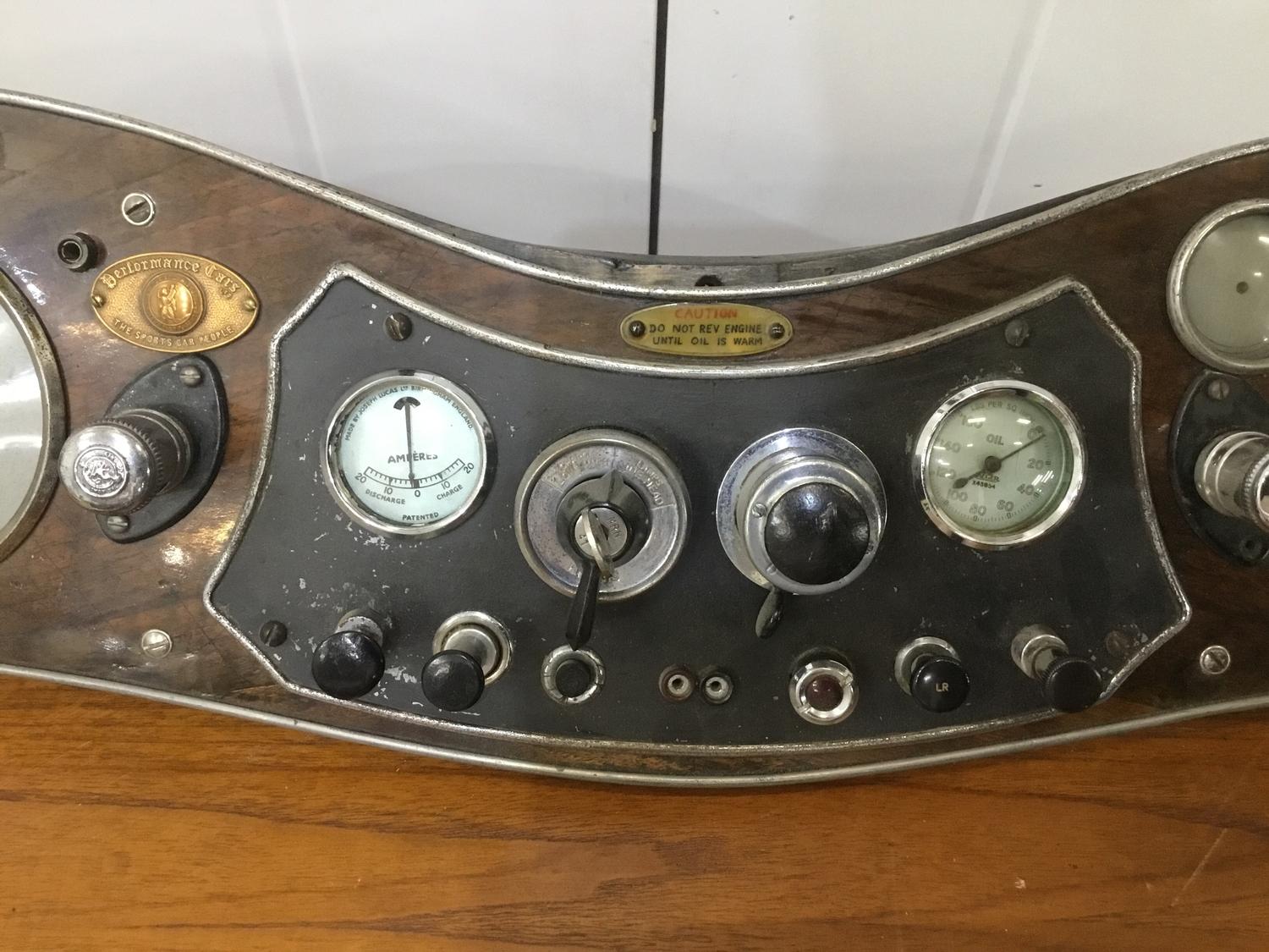 1950's MG TD Dashboard - Image 3 of 7