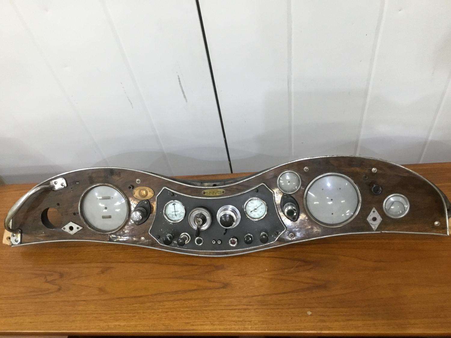 1950's MG TD Dashboard