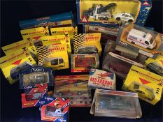 A Boxed selection of twenty two die cast toys
