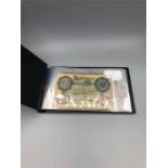An album of approx. 20 German Banknotes 1906-1937