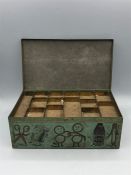 A Vintage sewing box