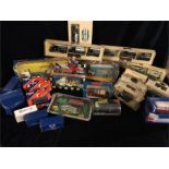 A large selection of diecast toys to include Corgi, Matchbox etc.