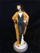 A Royal Doulton Classique figure on a stand 'Annabel'