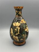 Doulton lambeth faience vase decorated by Helen A Arding (1878)