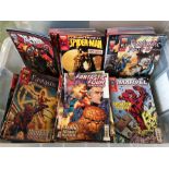 A Large selection of comics to include Fantastic Four and X Men.