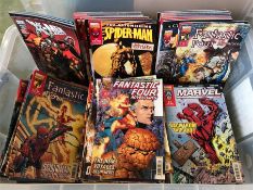 A Large selection of comics to include Fantastic Four and X Men.