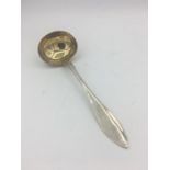 Swedish Silver sauce ladle stamped marks date code for 1913