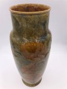 A Royal Doulton vase, with natural foliage design