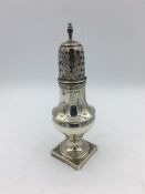 A silver sugar sifter hallmarked London 1801