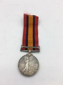 A Boer War Medal Cape Colony Bar 13306 Cpl A F Colvin R.A.M.C