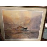 A signed RNLI limited edition print