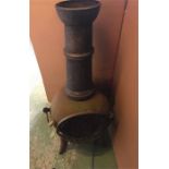 A Chimenea stove