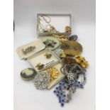 Selection of costume jewellery