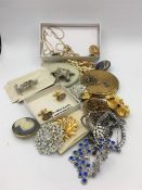 Selection of costume jewellery